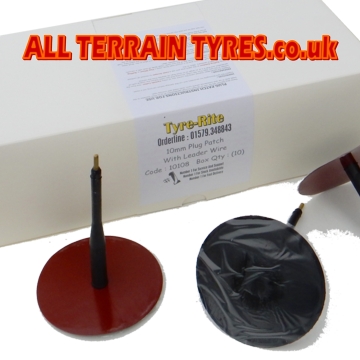 8mm Tyre-Rite Wired Plug Patch (24) - Click Image to Close